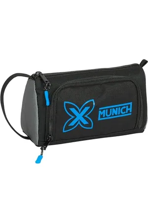 Safta MUNICH IRON - Trousse avec poche amovible remplie, trousse pour enfant, idéale pour les enfants d