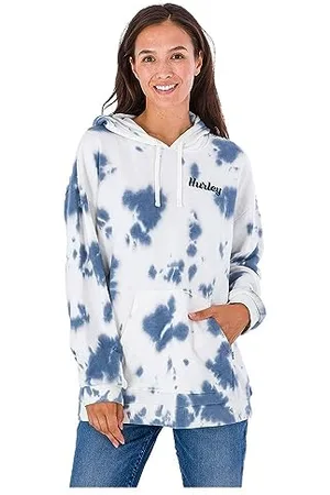 Hurley Helan Sweat à Capuche Oversize avec épaules Tombantes et tie-Dye SM (US 3-5), , Small