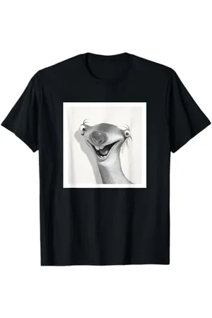 20th Century Fox T-Shirt Ice Age Sid the Sloth Photo Booth Portrait - - Unisex-Adulte - - S - Manches Courtes - T-Shirt Classique - Caricature - Homme, Femme - Recommandé pour les Nodes 565092031