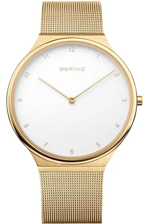 Bering Hommes Analogique Quartz Montre avec Bracelet en Acier Inoxydable 18440-334