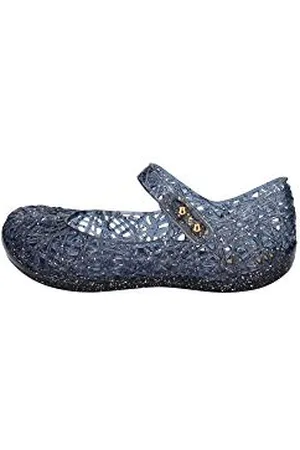 Melissa Mixte bébé Mini Campana Zig ZAG VI BB Chaussure de première randonnée, Azul, 24 EU
