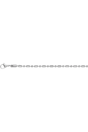 Ixxxi Men Collier argent | 60cm, 60cm, Acier inoxydable, Pas de gemme