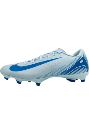 Nike Homme Zoom Vapor 16 Academy FG/MG Soccer Shoe, Glacier Blue/Blue Orbit, 45 EU