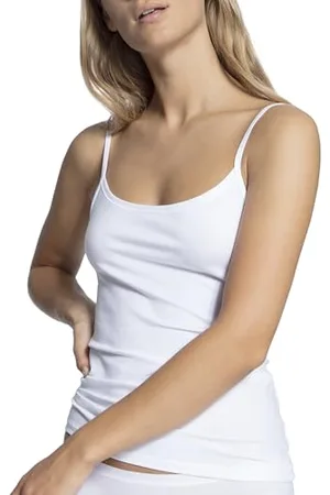 Calida Natural Comfort Maillot De Corps, (Weiss 001), 46 (Taille Fabricant: Medium) Femme