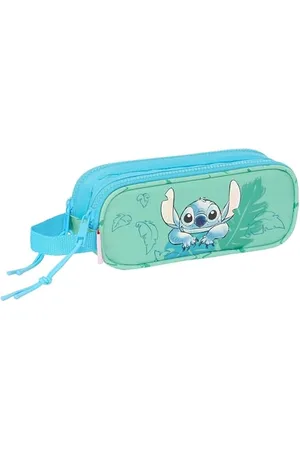 Safta Stitch Aloha Trousse Double pour Enfant, idéale pour Les Enfants d