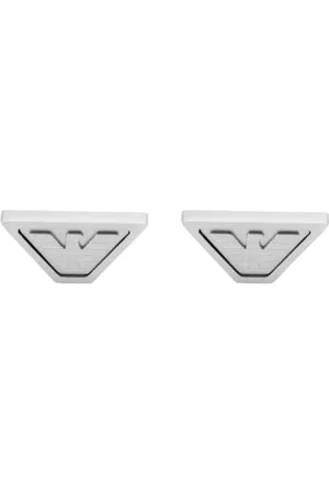 Emporio Armani Boutons de manchette Homme Acier Inoxydable EGS3129040, taille unique, Acier inoxydable, Pas de gemme