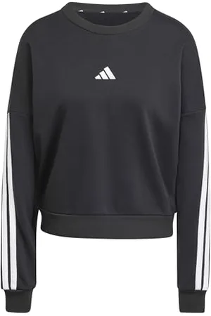 adidas Femme Essentials 3-Stripes French Terry Sweatshirt, , XXS