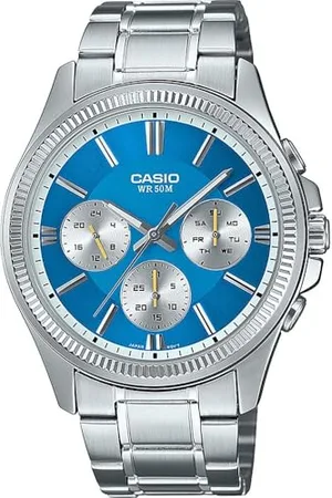 Casio Mixte Analogique Quartz Montre avec Bracelet en MTP-1375PD-2A2VEF