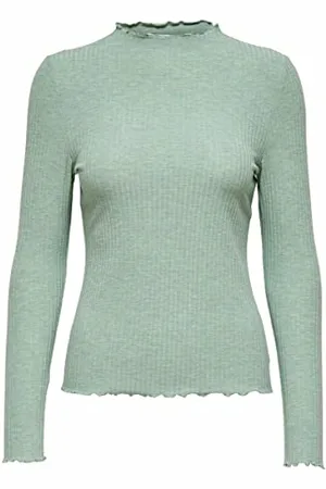 ONLY Onlemma L/S High Neck Top Noos JRS T-Shirt À Manches Longues, , S Femme