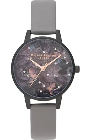 Olivia Burton Montre Analogique à Quartz pour Femme Collection Celestial avec Bracelet de Cuir Vegan - OB16AD50