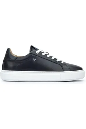 Martinelli Baskets en Cuir Hastings pour Homme Color Blue