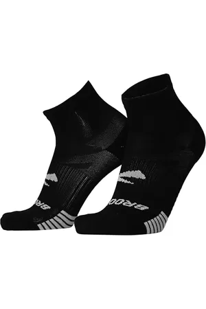 Brooks 280497001 Ghost Lite Quarter 2-Pack Socks Unisex Adult Black Taille 35