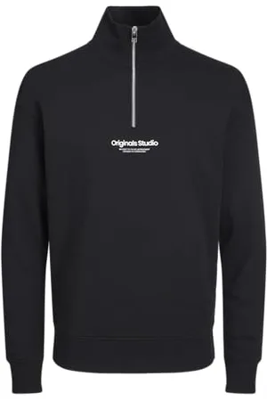 JACK & JONES JACK&JONES JUNIOR JORVESTERBRO Sweat Quarter Zip Noos JNR Maillot de survêtement, , 164 cm Garçon