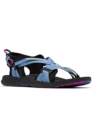 Columbia Sandal Sandales De Randonnée Et Trekking pour Femme, Bleu (Velvet Cove x Black), 37 EU