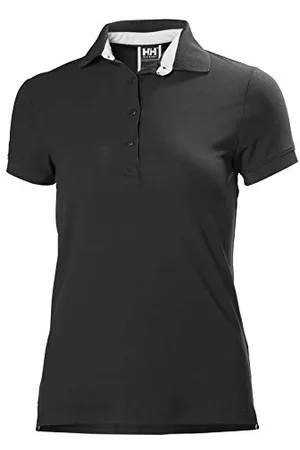 Helly Hansen Femme Polo Crewline, L, Ébène