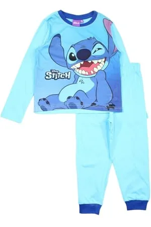 Disney Pyjama Coton Garçon Lilo & Stitch, Confortable et Douillet, Design Fun pour Les Nuits d