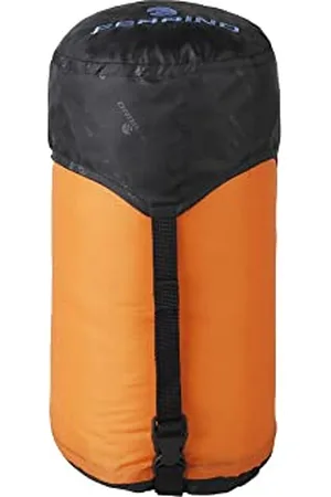Ferrino Sacca A Compressione Sac de Couchage Adulte Unisexe, Orange, 25 x 60 cm