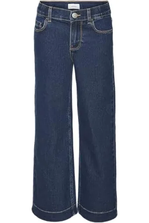 VERO MODA VMDAISY HR Wide Denim Jeans VI3440 Girl, Pantalons