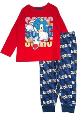 Disney Pyjama Sonic, Confortable et Stylé, Design Sonic, Idéal pour la Nuit