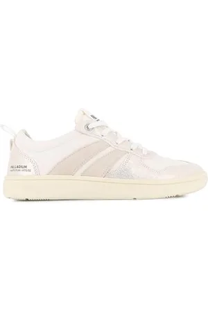 Palladium Mixte Pallacup Basket, Cream/Golden Pink, 46 EU