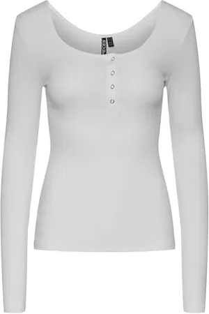 Pieces® Pckitte Ls Top Noos Bc Femme T-Shirt À Manches Longues, , S