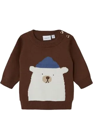 NAME IT Nbmsenis Ls Knit Sweater, , 68 cm Bébé garçon