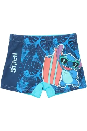 Disney Boxer de Bain Enfant Lilo & Stitch – Design Original et Confort Optimal pour l’Été – Taille 5/6 Ans –