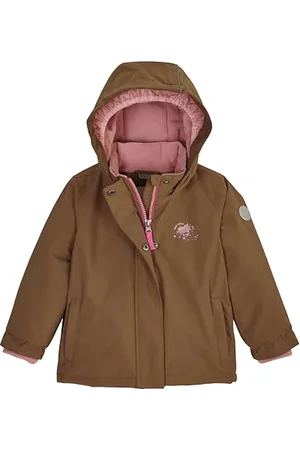 Killtec Enfant Veste fonctionnelle/veste outdoor avec capuche FIOW 38 MNS JCKT, braun, 86/92, 42123-000