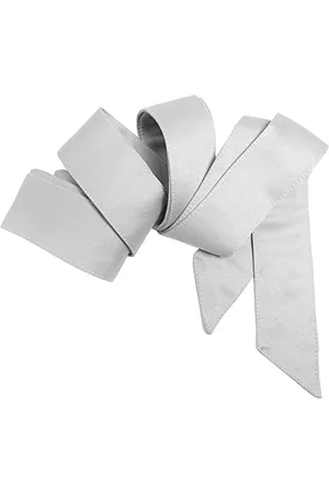 Maya Deluxe Womens Belt Ladies Satin Sash Waist Tie Ribbon Bow Accessory for Bridesmaids Bridal Wedding Prom Evening Occasion Ceinture, , L-XL De Las Mujeres