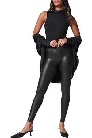 Spanx 2437-black-s Leggings, (Black Black), 36 (Taille Fabricant: Small) Femme