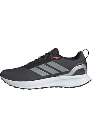 adidas Homme RUNFALCON 5 TR Running Shoes Chaussures de Course, Core Black/Silver Metallic/Carbon, 40 EU