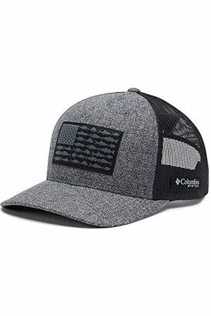 Columbia Pfg mesh snap back fish flag ball cap mixte y homme pfg casquette de balle en maille avec motif drapeau de poisson, , taille unique
