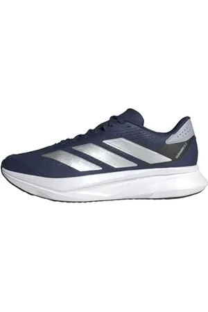 adidas Homme Duramo SL 2 Running Shoes Chaussures de Course, Dark Blue/Silver Metallic/Halo Silver, 42 2/3 EU