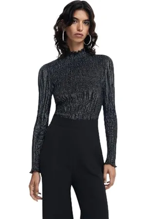 Desigual Combinaison tissée pour Femme Jeans