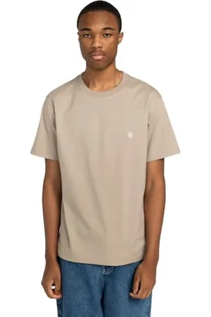 Element Crail - T-Shirt à Manches Courtes - Homme - Beige.
