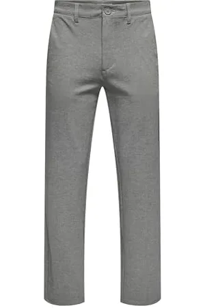 Only & Sons Onsmark Regular 0209 Pant Pantalon, Mélange de Gris Moyen, 28W x 32L Hommes