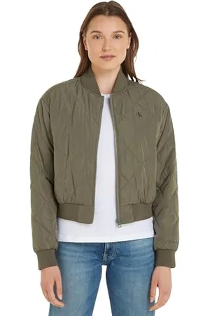 Calvin Klein Jeans LW Quilted Bomber J20J222587 Vestes rembourrées, , L Femme