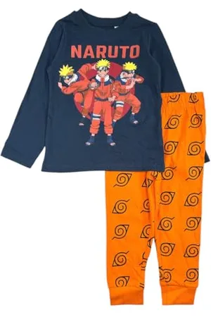 Disney Pyjama Naruto, Tenue Confortable pour Garçons, Design Naruto, Parfait pour la Nuit