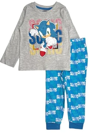 Disney Pyjama Sonic, Confortable et Stylé, Design Sonic, Idéal pour la Nuit