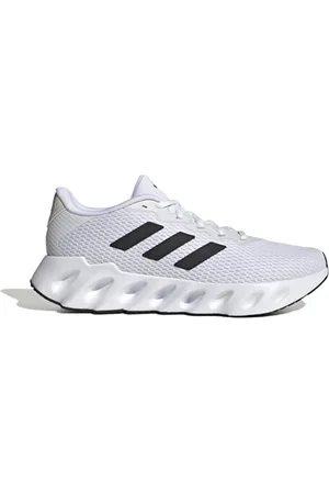 adidas Homme Switch Run Running Shoes Chaussures de Course, Cloud White/Core Black/Halo Silver, 42 2/3 EU