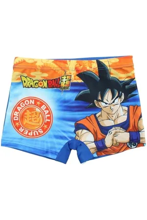 Disney Boxer de Bain Enfant Dragon Ball Z – Look Dynamique, Idéal pour Les Aventures Aquatiques – Taille 10 Ans –