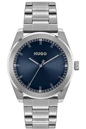HUGO BOSS Montre Analogique à Quartz pour Homme Collection #Bright avec Bracelet en Acier Inoxydable avec Bracelet en Acier Inoxydable - 1530361