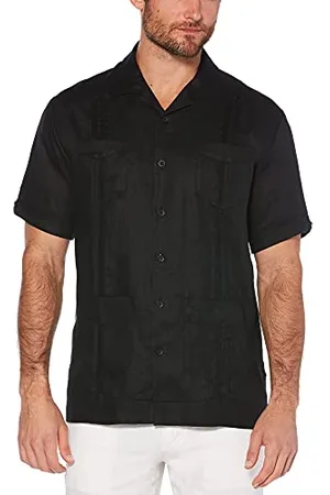 Cubavera Court manches 100 % lin Guayabera J Noir X Grand