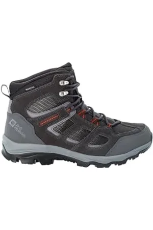 Jack Wolfskin Homme Vojo 3 Texapore Mid M Chaussure de Marche, Gris orange, 40.5 EU