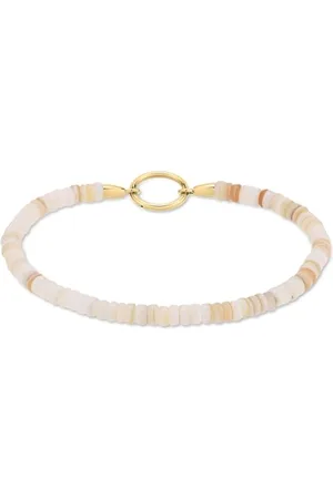 Tamaris Bracelet TJ-0634-B-18 en acier inoxydable IP doré, 18,5 cm, Acier inoxydable, Pierres de coquillages