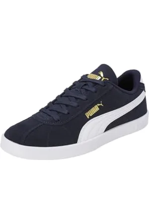 PUMA Mixte Club II Basket, Navy White Gold, 36 EU
