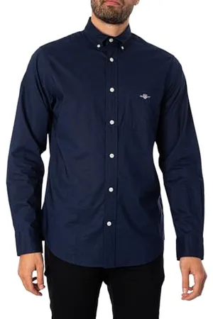 GANT REG Poplin Shirt Chemise en Popeline Regular, , XL Homme