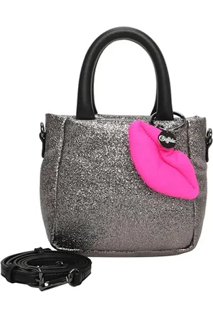 Buffalo Boxy24 Glitter Dark Grey, Cross Femme