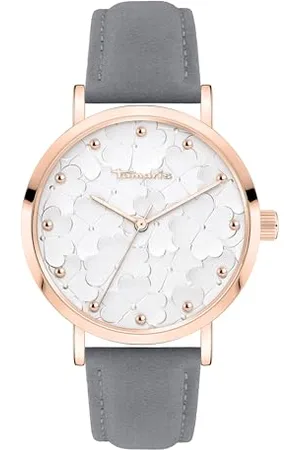 Tamaris Femmes Analogique Quartz Montre avec Bracelet en Cuir TT-0182-LQ