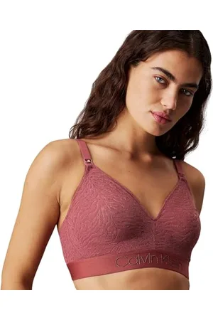 Calvin Klein Soutien-Gorge d’Allaitement Femme Unlined Bralette Maternity Stretch, Rouge (Apple Butter), L